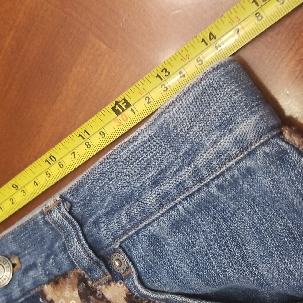 Lauren jeans co | cutoff denim shorts - Picture 6 of 9